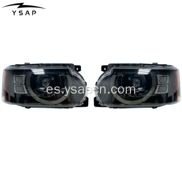 Faros de estilo defensor para 2010 Range Rover Vogue